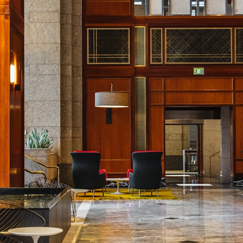 At your hotel